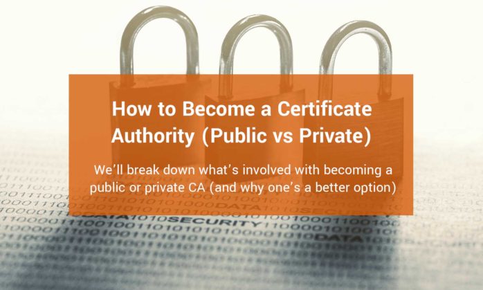 How to Become a Certificate Authority (Public vs Private ...