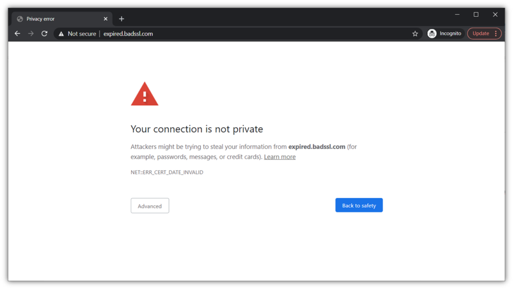 Your Security Certificate Has Expired: Here s How to Fix It (3 Steps
